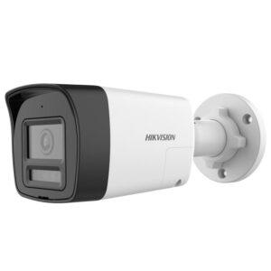 Cámara tipo bala fija con audio bidireccional de 2 MP