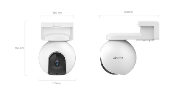 Camara De Seguridad Ezviz Eb8 4G 2K - Imagen 2