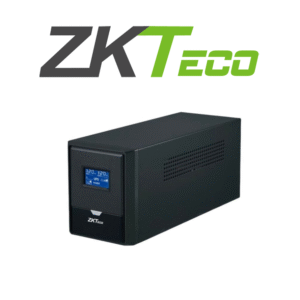 UPS de línea interactiva, 600W/2000VA, 110VAC, regulador automatico de voltaje, protección de sobretensiones, pantalla LCD informativa, marca ZKTeco