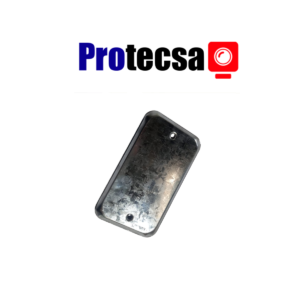 TAPADERA RECTANGULAR GALVANIZADA CIEGA